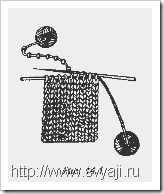 Украшение вязания бисером