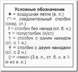 как связать крючком салфетку
